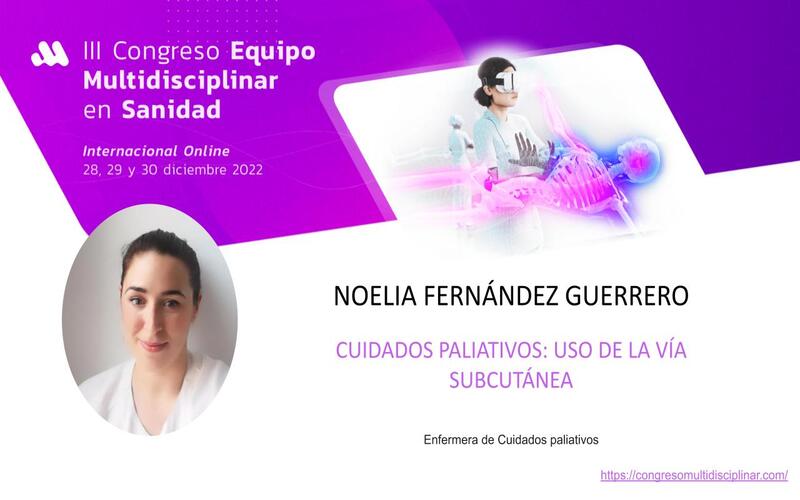 Cartel Noelia Fernández Guerrero